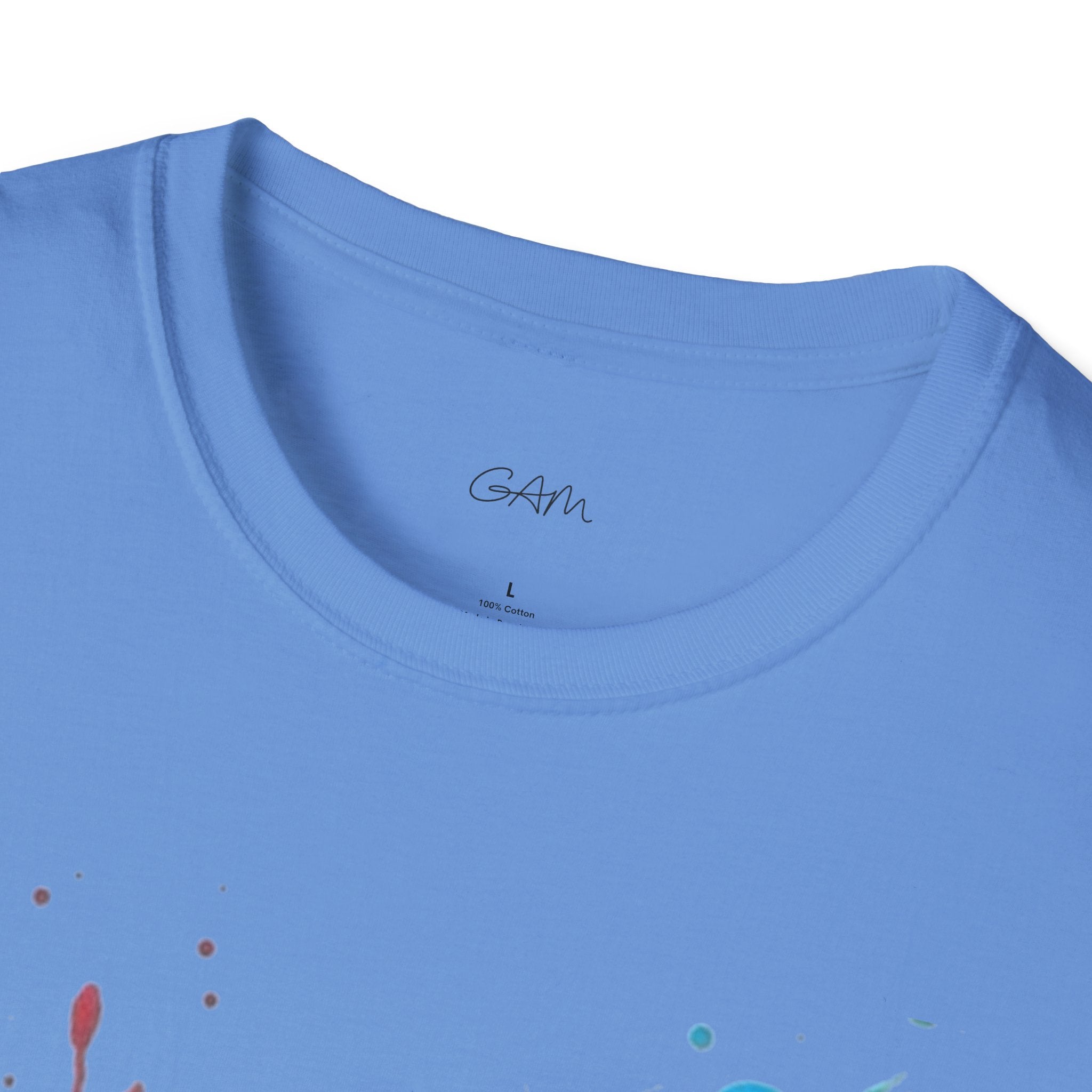 Sports Car Paint-Splash T-Shirt — Racing Art Graphic Tee