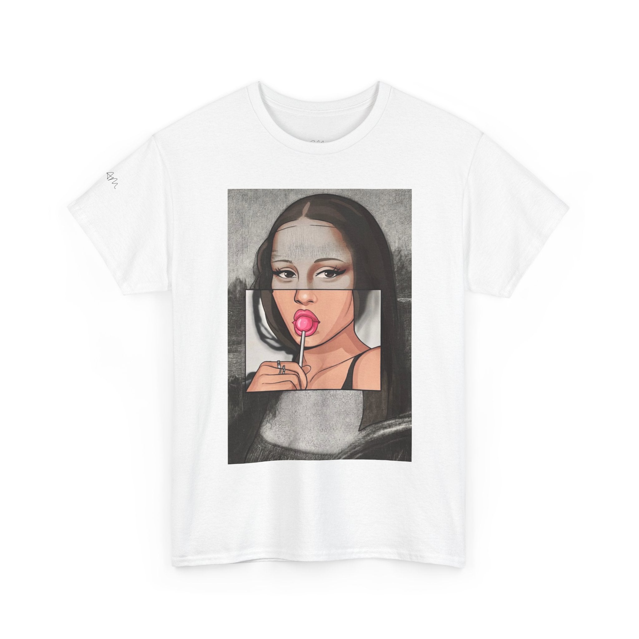 Graphic Tee — Mona Lisa Lollipop Pop Art T-Shirt