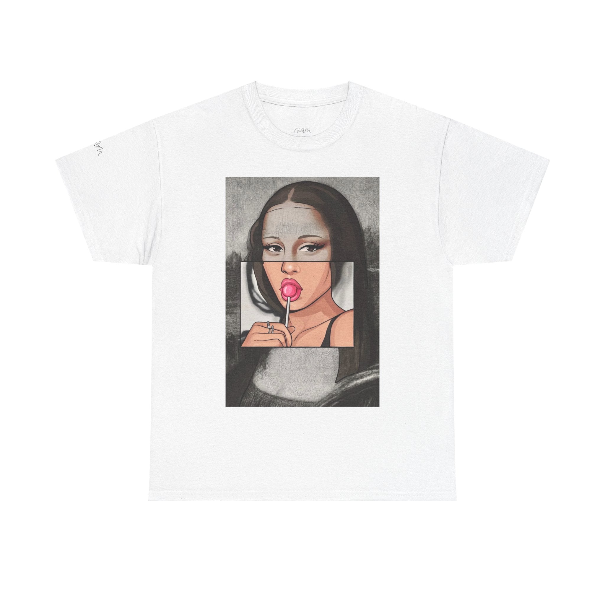 Graphic Tee — Mona Lisa Lollipop Pop Art T-Shirt