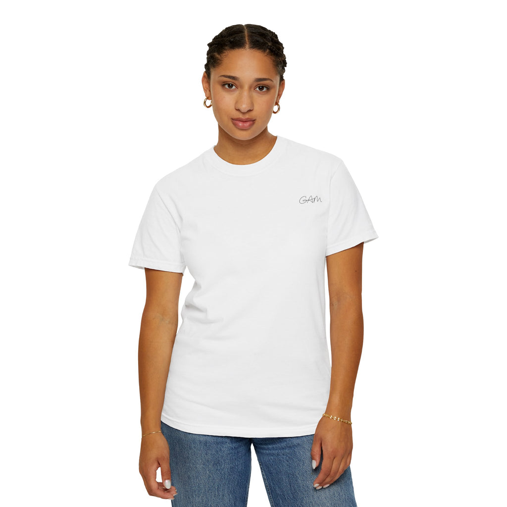 Graphic T-Shirt — "No Money No Funn" Retro Tattoo-Style Back Print